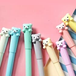 [예스24배송] 큐티 베어 젤펜