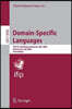 Domain-Specific Languages: Ifip Tc 2 Working Conference, DSL 2009, Oxford, Uk, July 15-17, 2009, Proceedings