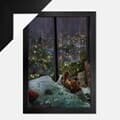 1000피스 직소퍼즐 현현-오늘은 + 우드블랙 액자세트