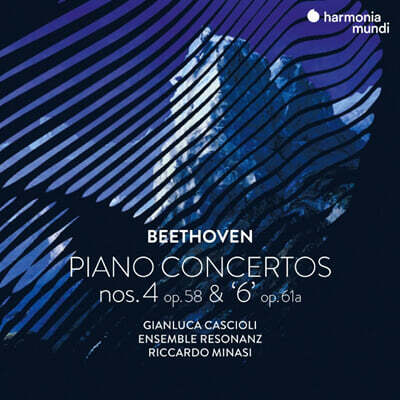 Riccardo Minasi 베토벤: 피아노 협주곡 4, 6번 (Beethoven: Piano Concertos Op.58, Op.61a)