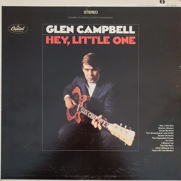 [수입][LP] Glen Campbell - Hey, Little One