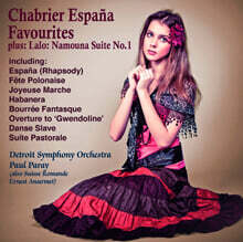 Paul Paray 샤브리에: 모음집 / 랄로: 나모우나 소품 1번 외 (Chabrier: Favourites / Lalo: Namouna Suite No.1)