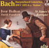 Ivor Bolton 바흐: 하프시코드와 현을 위한 협주곡 (J.S.Bach: Concertos for Harpsichord and Strings)