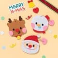 크리스마스 펠트 손거울 만들기 겨울DIY 성탄절