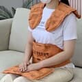 황토 냉온 순면 국내생산 찜질팩 (목 어깨형)