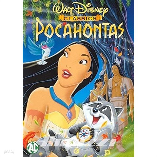 [DVD] (지역코드2) Pocahontas 포카혼타스 (영어,불어,네덜란드어수록)