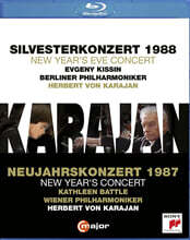 Herbert von Karajan 1988년 베를린 필 제야음악회 / 1987년 빈 필 신년음악회 실황 (Silvesterkonzert Berlin 1988 / New Year's Eve Concert Wien 1987)