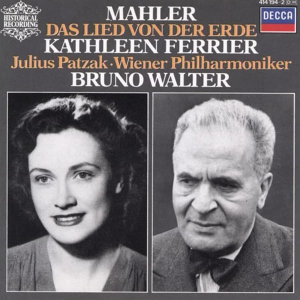 Mahler : Das Lied Von Der Erde - Kathleen Ferrier / Bruno Walter(독일발매)