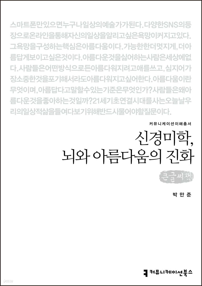 신경미학, 뇌와 아름다움의 진화 (큰글씨책)