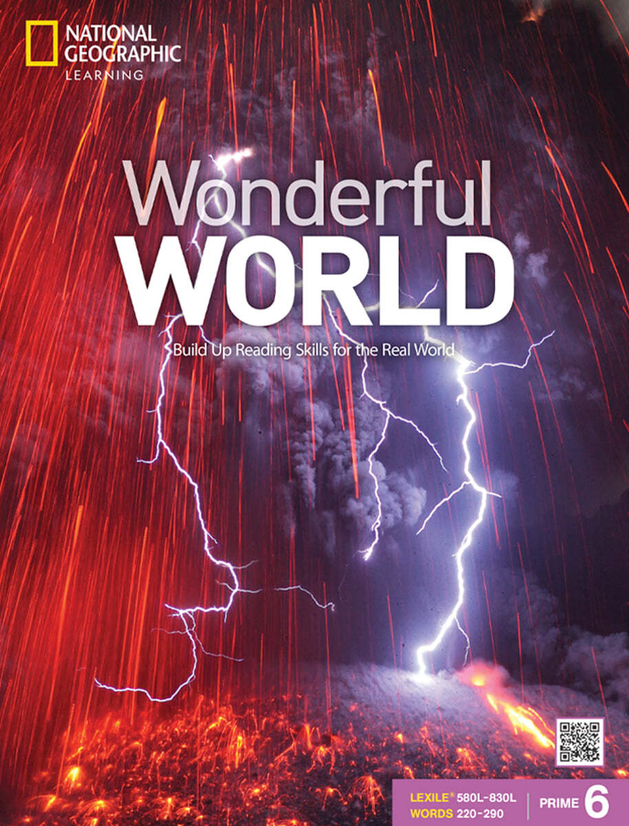 Wonderful WORLD PRIME 6 Student Book with App QR