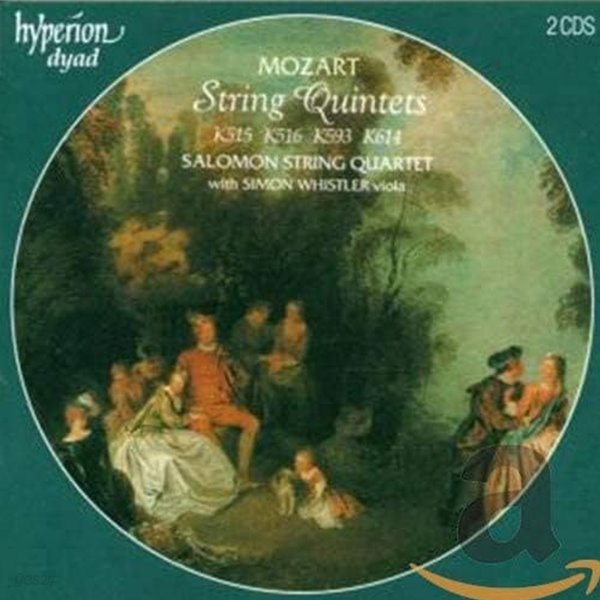 mozart string quintets(salomon string quartet)