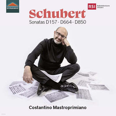 Costantino Mastroprimiano 슈베르트: 피아노 소나타 (Schubert: Piano Sonatas D157, D664, D850)