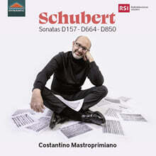 Costantino Mastroprimiano 슈베르트: 피아노 소나타 (Schubert: Piano Sonatas D157, D664, D850)