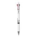 라인플러스 M라인3 3색볼펜 흑적청0.5mm 화이트 바디