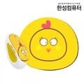 한성컴퓨터 HM170 무소음 무선 마우스 (옐로우아리)
