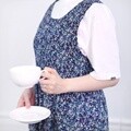 무궁화 플라워 주름 앞치마
