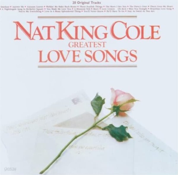 Nat King Cole (냇 킹 콜) -  Greatest Love Songs(Holland발매)