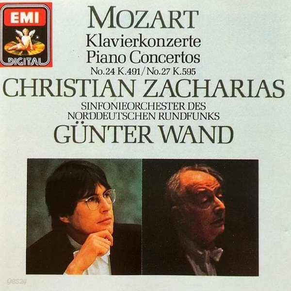 Christian Zacharias, Gunter Wand - Klavierkonzerte No.24 / No.27  