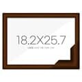 퍼즐액자 18.2x25.7 고급형 우드 브라운