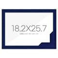 퍼즐액자 18.2x25.7 고급형 우드 블루