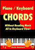 Piano / Keyboard Chords Without Reading Music: All in Keyboard View!