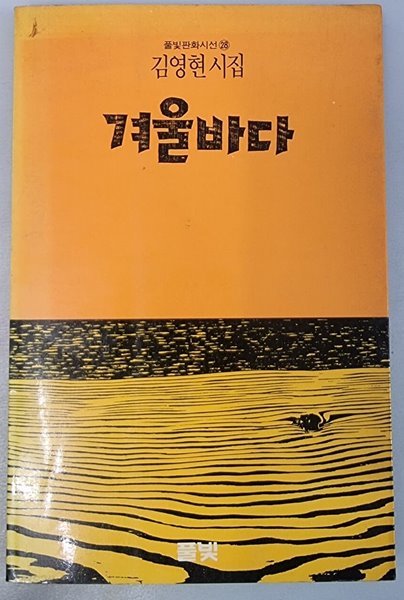 겨울바다 - 풀빛판화시선 28 김영현시집