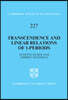 Transcendence and Linear Relations of 1-Periods