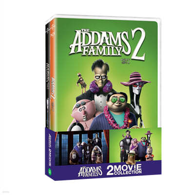 아담스 패밀리 + 아담스 패밀리 2 DVD 더블팩 (2Disc, 한정수량)