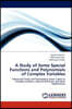 A Study of Some Special Functions and Polynomials of Complex Variables