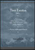 Two Essays: The Spirit of Criticism - Nature and Human Nature
