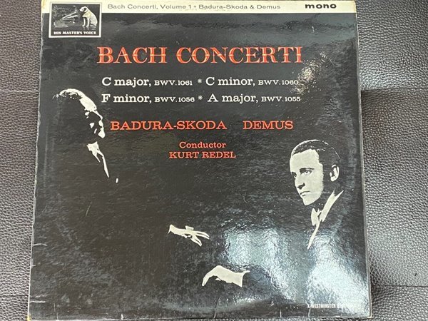 [LP] 바두라 스코다 - Badura-Skoda - Bach Concerti Volume 1 LP [U.K반]