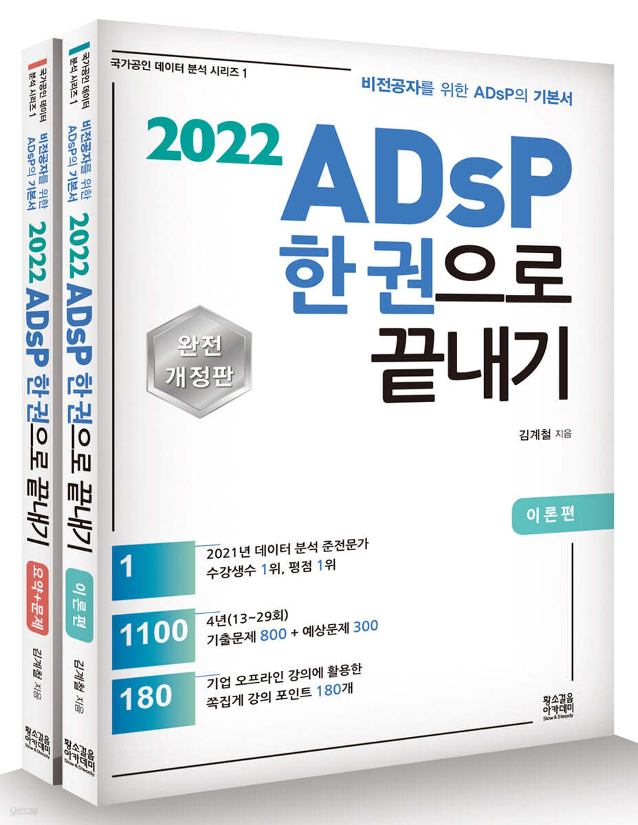 2022 ADsP 한 권으로 끝내기 (이론 + 요약, 문제 합본세트)