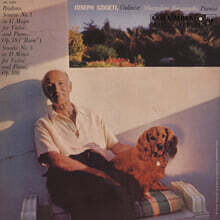 Joseph Szigeti 브람스: 바이올린 소나타 1번 '비', 3번 - 요제프 시게티 (Brahms: Violin Sonatas Op.78 'Regen', Op.108) [LP]