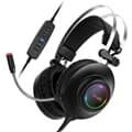 ABKO N550 ENC 7.1 RGB 노이즈 캔슬링 헤드셋 블랙