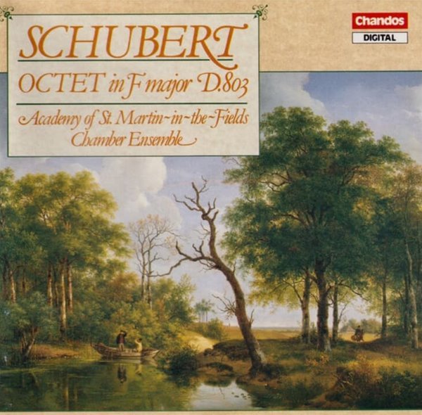 Schubert : Octet In F Major D.803 - Academy Of St. Martin-in-the-Fields Chamber Ensemble (Op. 166)(독일발매)