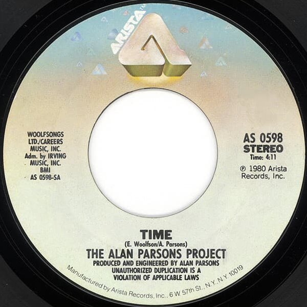 [중고 LP] Alan Parsons Project - Time (7Inch Vinyl) (US 수입)