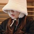 밍크 퍼 귀도리 벙거지 버킷햇 2color