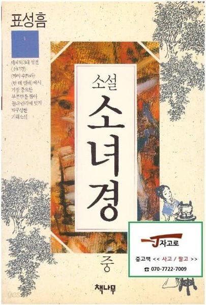 소설 소녀경 (중) (표성흠, 1992년 초판)