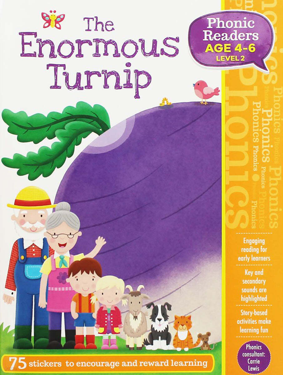 Phonic Readers: The Enormous Turnip Age 4-6