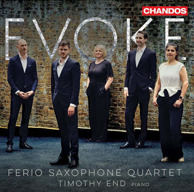 Ferio Saxophone Quartet 색소폰 사중주와 피아노를 위한 음악 (Music for Saxophone Quartet and Piano - Evoke) 