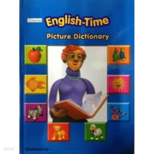 English Time Picture Dictionary(타임 라이프 &#39;잉타&#39; 그림사전/유아영어 잉타 그림사전/양장/한정판)