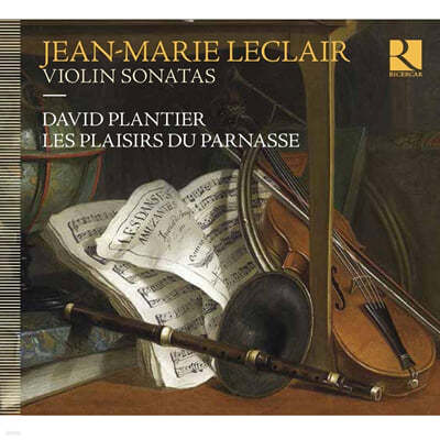 David Plantier 르클레르: 바이올린 소나타 (Leclair: Violin Sonatas) 