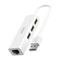 엑토 유선 랜카드 랜포트 USB 3포트 멀티허브 HUBL-01