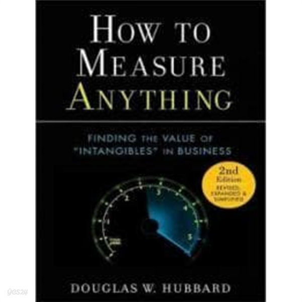 How to Measure Anything: Finding the Value of &quot;Intangibles&quot; in Business