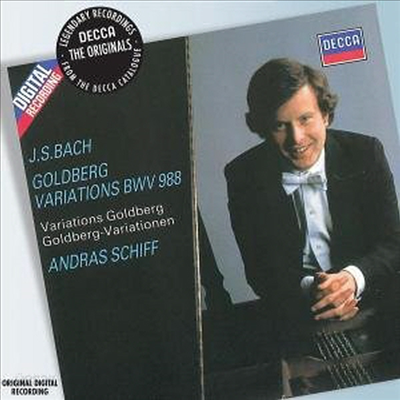 바흐 : 골드베르크 변주곡 (Bach : Goldberg Variations BWV988)(CD) - Andras Schiff