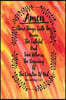 These Things Saith the Amen, the Faithful and True Witness, the Beginning of the Creation of God.: Names of Jesus Bible Verse Quote Cover Composition