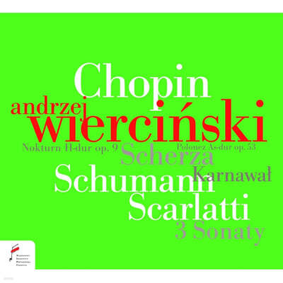 Andrzej Wiercinski 슈만: 사육제 / 스카를라티: 건반 소나타 외 - 안제이 비에르친스키 (Schumann: Carnaval Op.9 / Scarlatti: Keyboard Sonatas K.1, K.450, K.159)