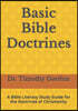 Basic Bible Doctrines: A Bible Literacy Study Guide for the Doctrines of Christianity