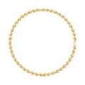 [니지쥬얼리] 14K GOLD 심플 볼 체인반지