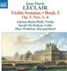 Adrian Butterfield 장-마리 르클레르: 바이올린 소나타 3권 (Leclair: Violin Sonatas Book 3 - Op.5, Nos. 1-4)
